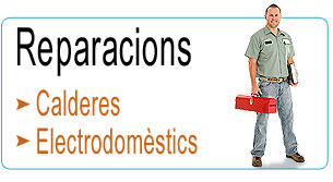 Reparacions calderes electrodomèstics 